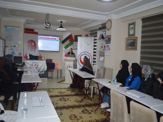 İLK YARDIM EĞİTİMLERİMİZİ DE GERÇEKLEŞTİRDİK.