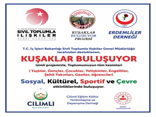 YENİ PROJEMİZ, KUŞAKLAR BULUŞUYOR
