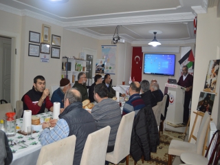 YEREL DERNEKLER GAZZE GÜNDEMİYLE  TOPLANDI