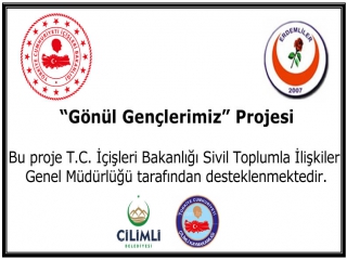 Gönül Gençlerimiz projemizin  Amacı ve logosu