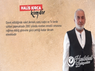 HALİS KIRCA HOCAMIZLA HALİSHANE BİR SÖYLEŞİ