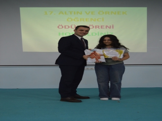 17.ALTIN VE ÖRNEK ÖĞRENCİ ÖDÜL TÖRENİMİZİ GERÇEKLEŞTİRDİK.