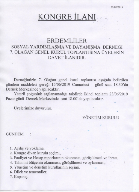 erdemliler derneÄŸi
