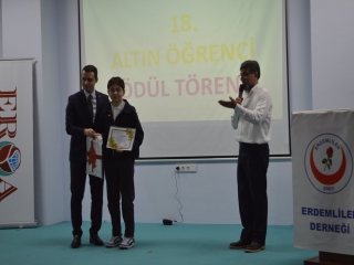 18. ALTIN VE ÖRNEK ÖĞRENCİ ÖDÜL TÖRENİMİZİ GERÇEKLEŞTİRDİK.