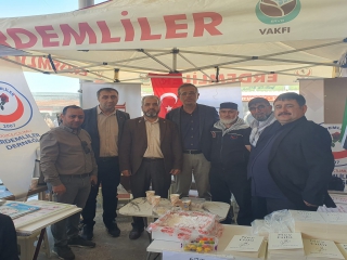 ÇEFES EĞİTİM FESTİVALİNDE STANT AÇTIK