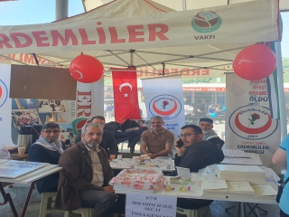 ÇEFES EĞİTİM FESTİVALİNDE STANT AÇTIK